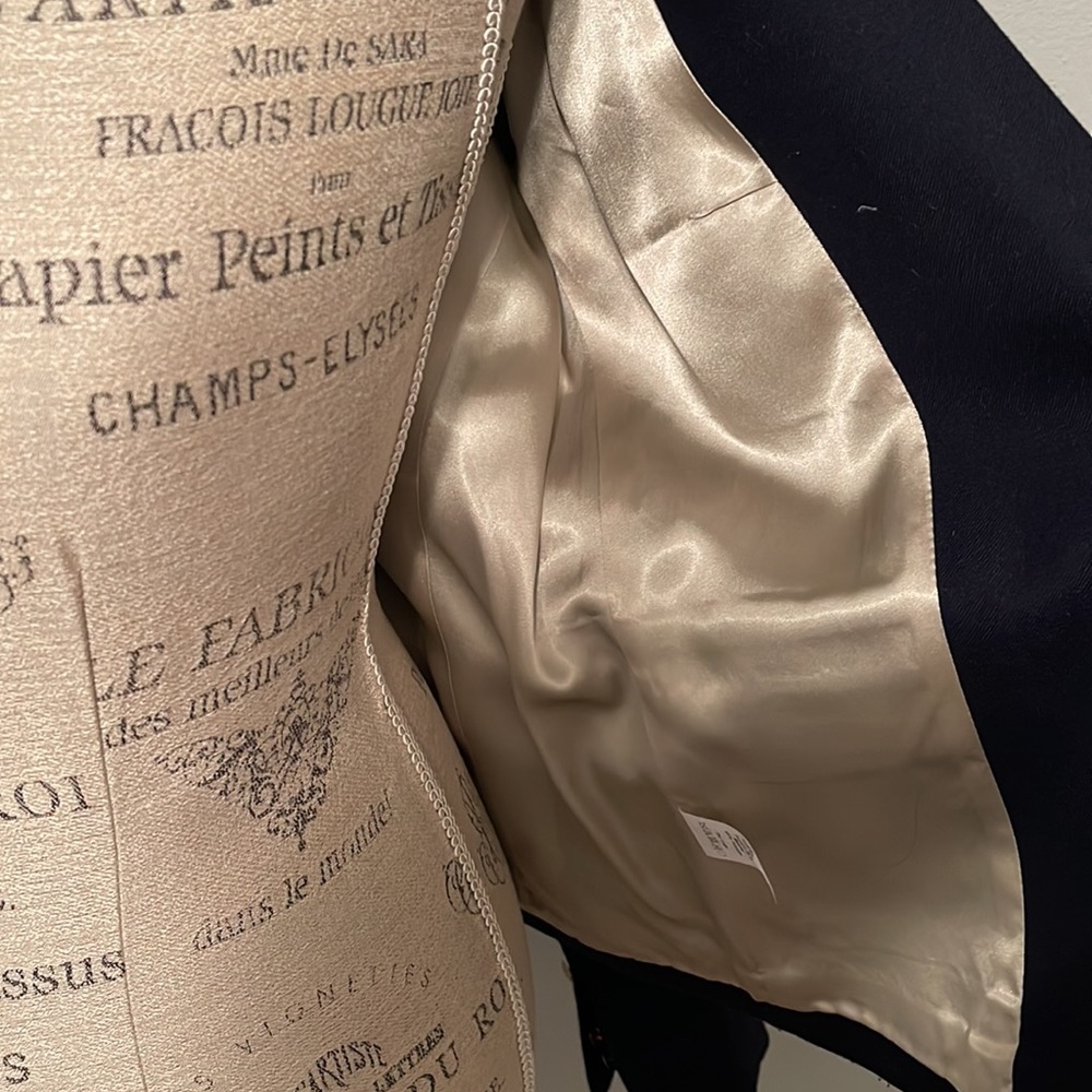 J.Crew Factory Schoolboy blazer in navy - Picture 3 of 5